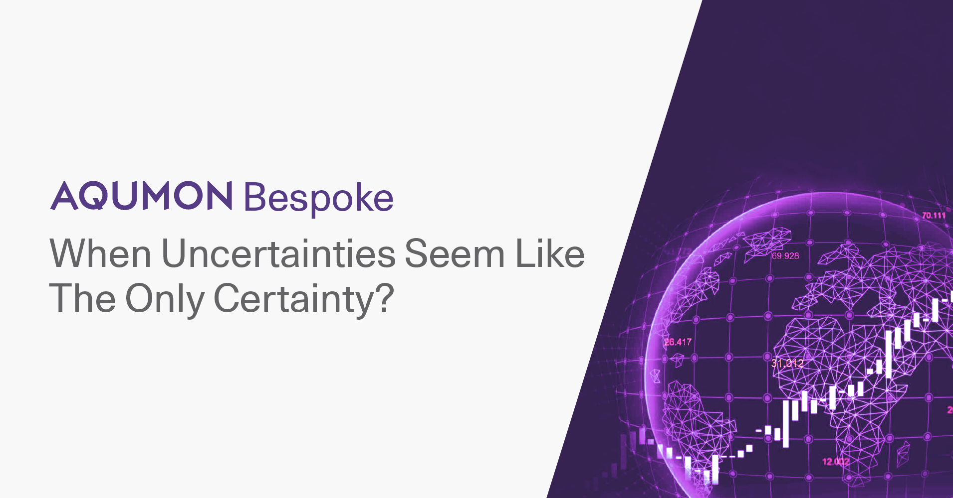 When Uncertainties Seem Like The Only Certainty?