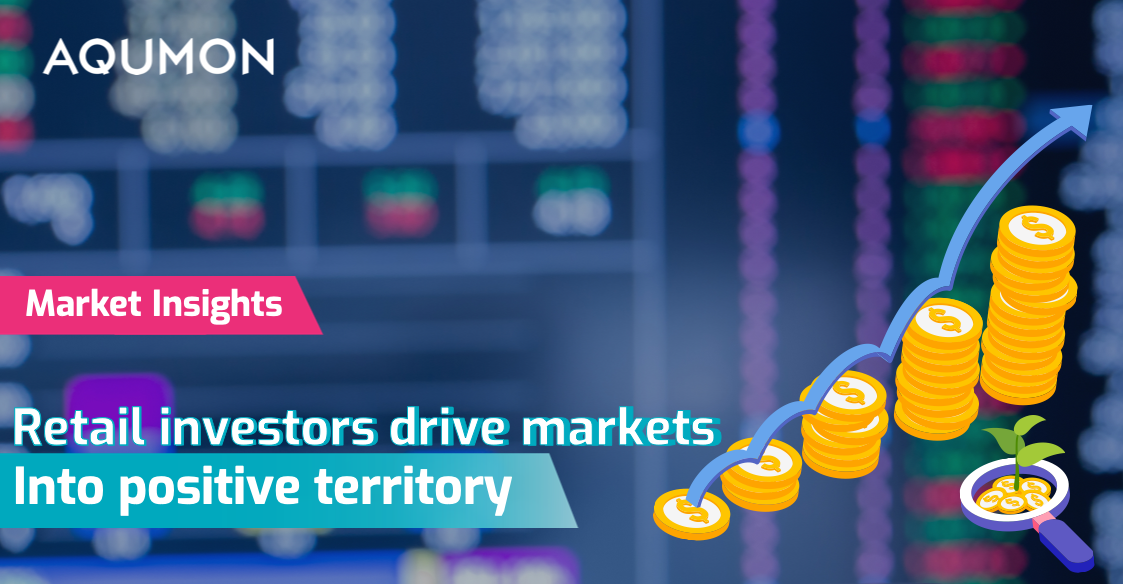 Retail Investors Drive Markets into Positive Territory